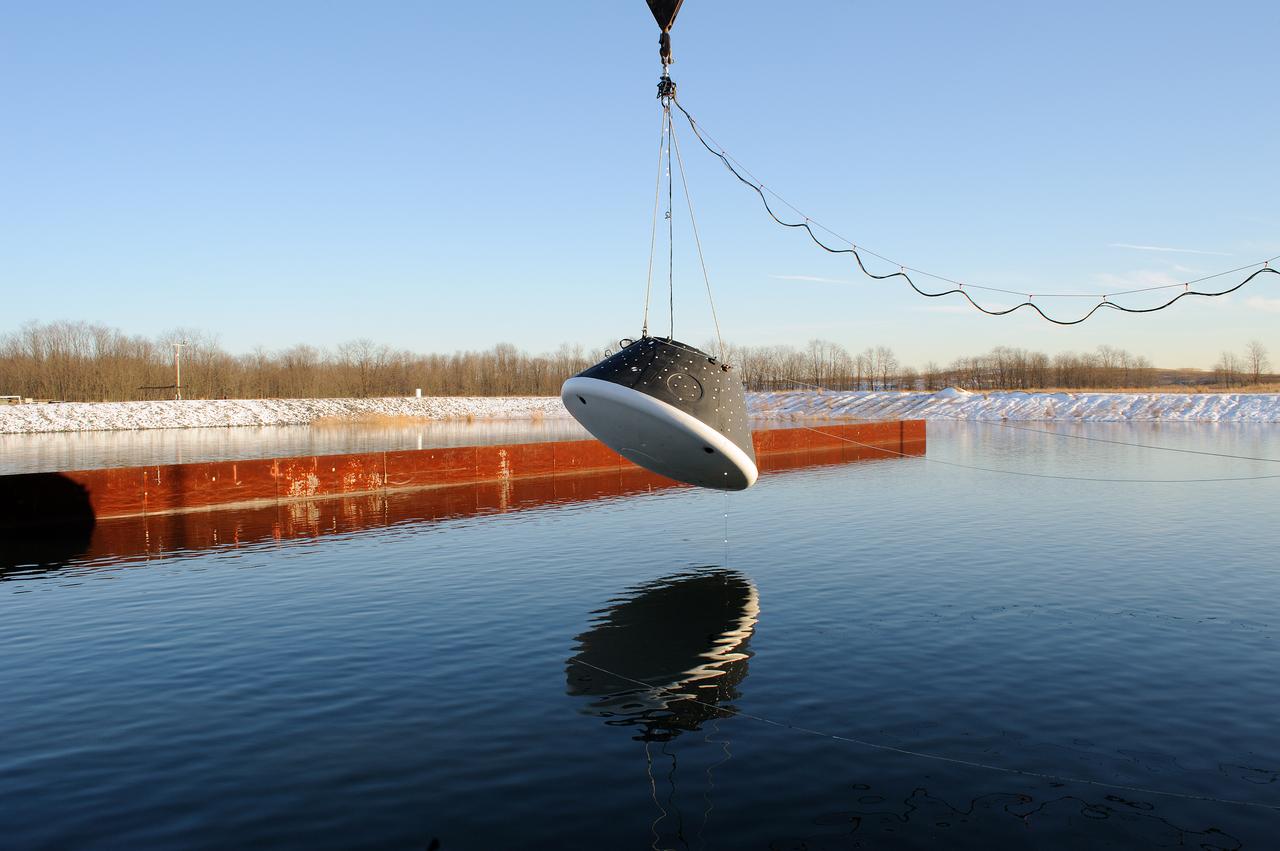Crew Module Water Landing Model Assessment  (CMWLMA) Test site photos at Aberdeen Test Center  Aberdeen Maryland 