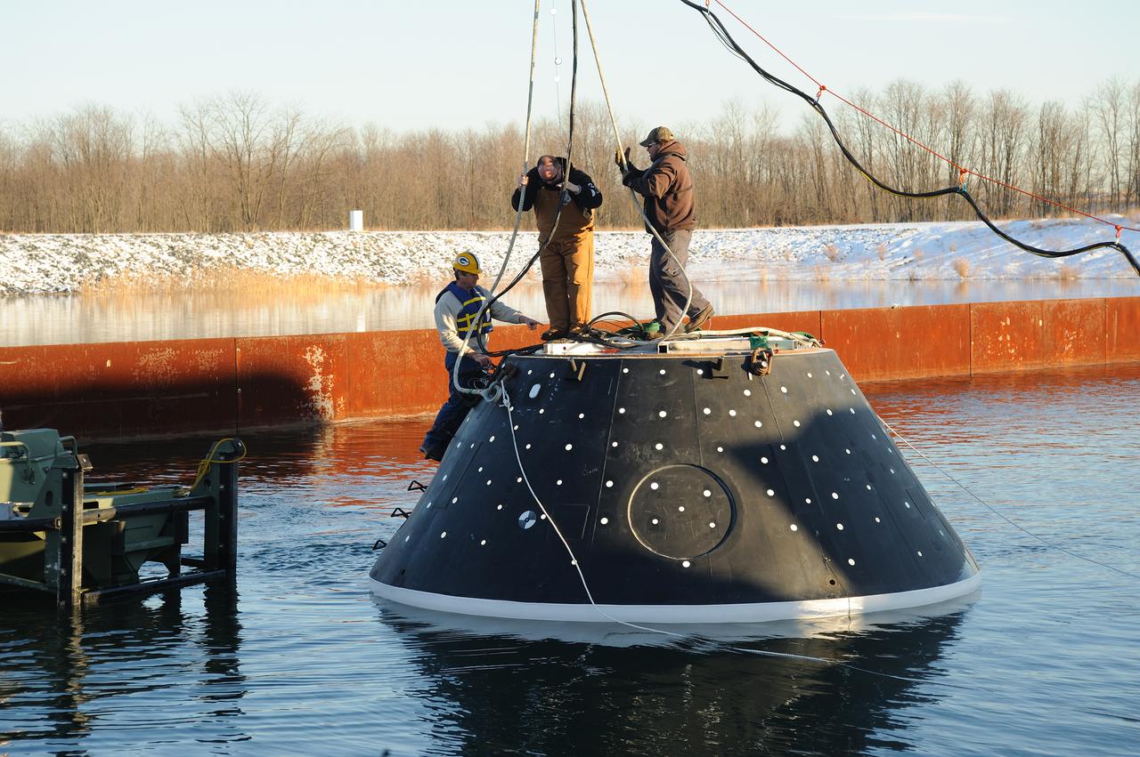 Crew Module Water Landing Model Assessment  (CMWLMA) Test site photos at Aberdeen Test Center  Aberdeen Maryland 
