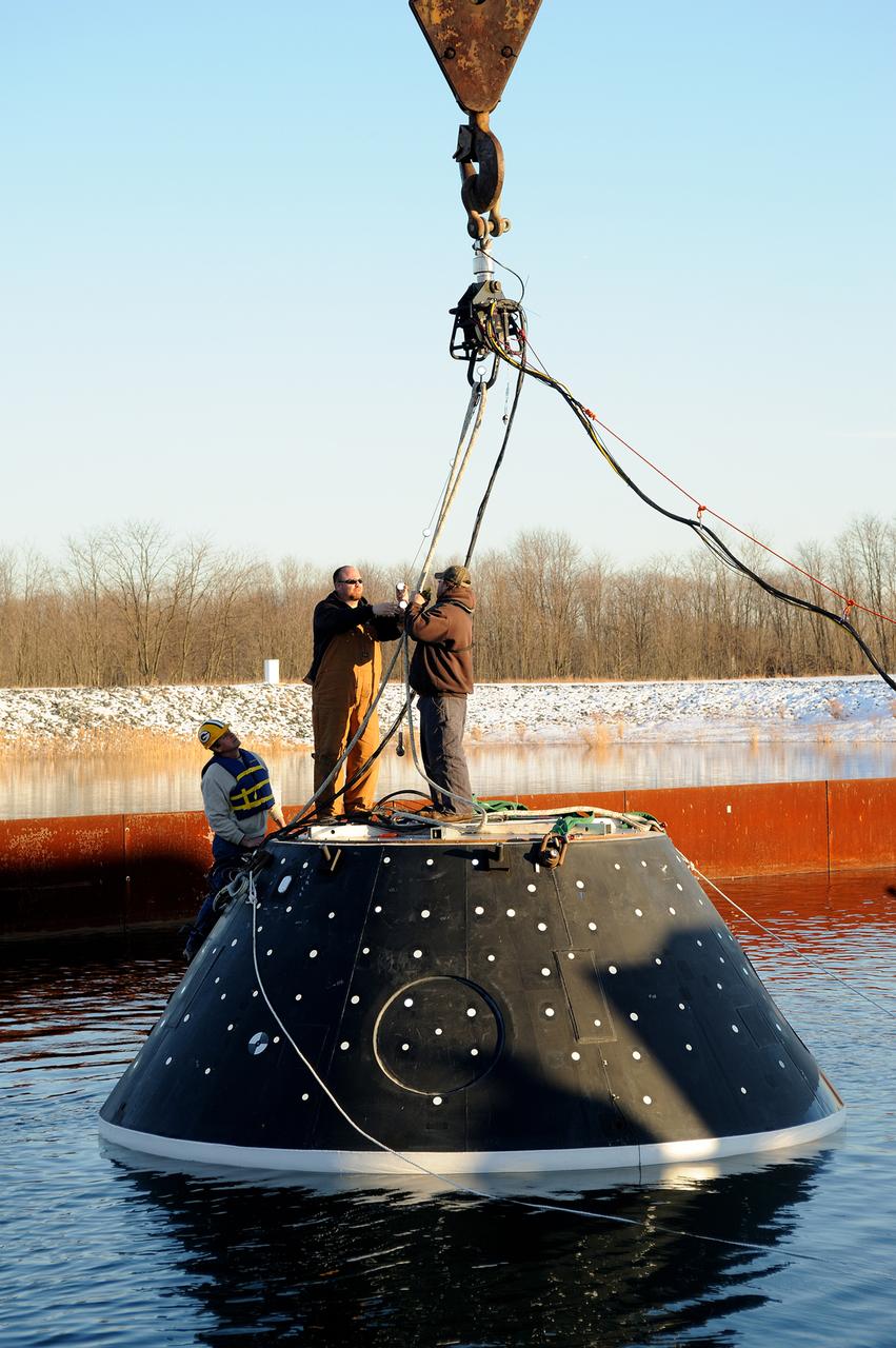 Crew Module Water Landing Model Assessment  (CMWLMA) Test site photos at Aberdeen Test Center  Aberdeen Maryland 