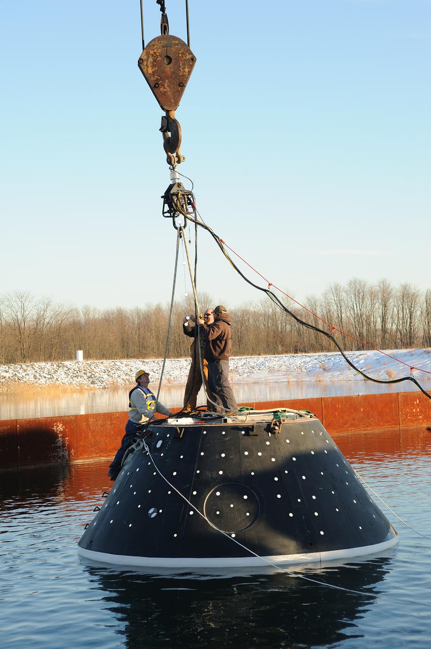 Crew Module Water Landing Model Assessment  (CMWLMA) Test site photos at Aberdeen Test Center  Aberdeen Maryland 