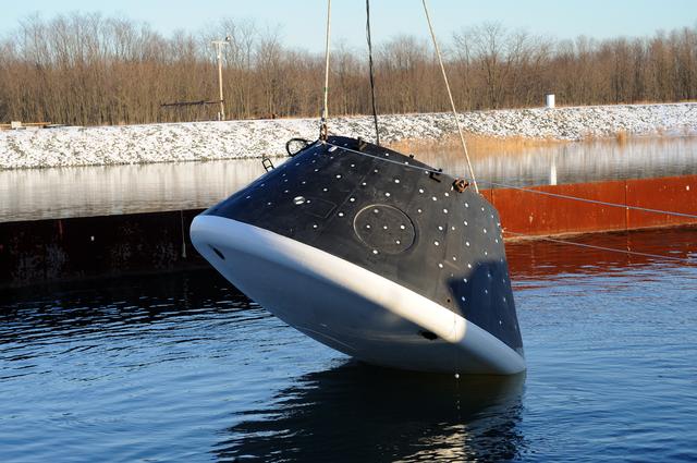 NASA image: Crew Module Water Landing Model Assessment 