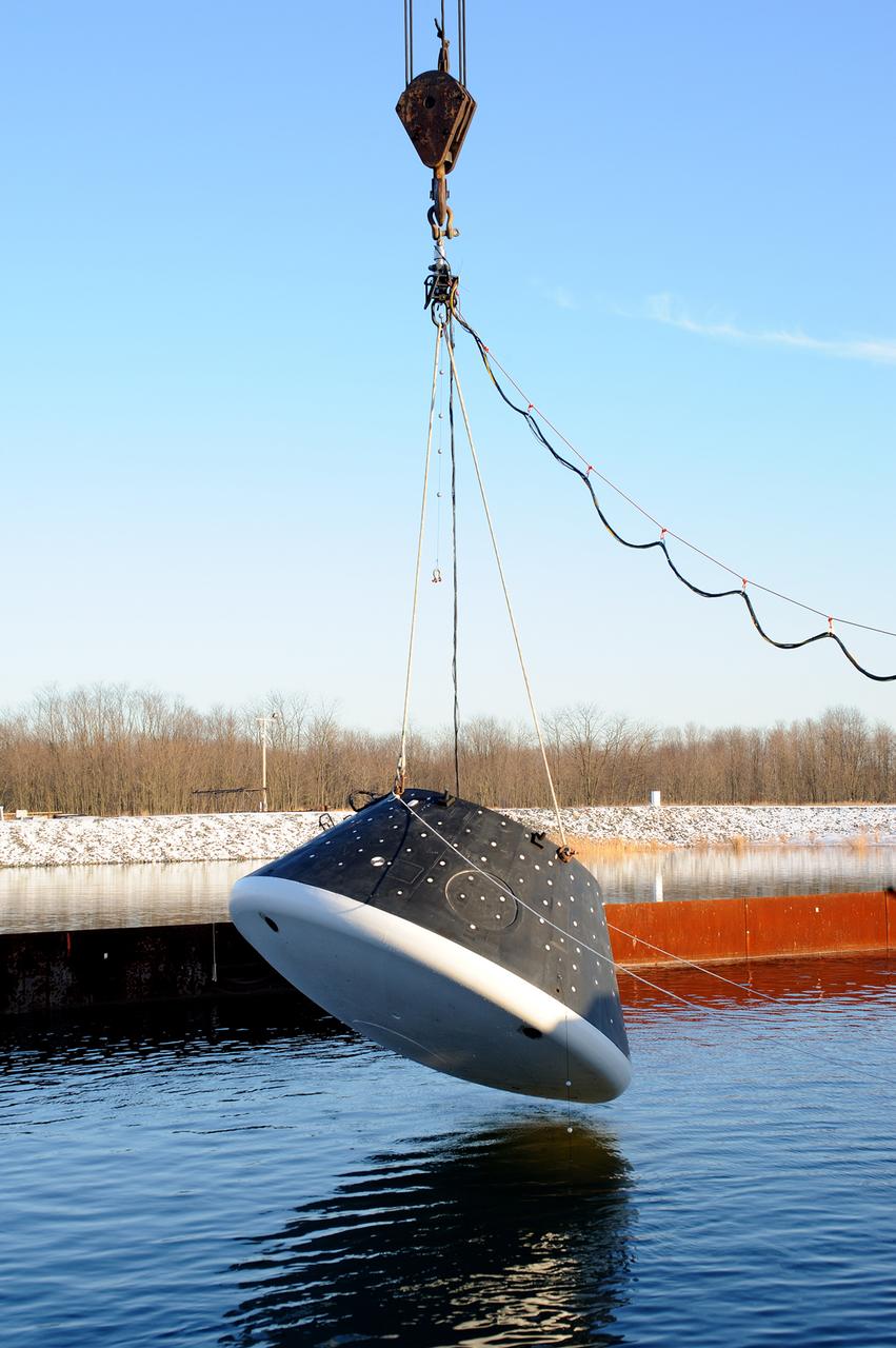 Crew Module Water Landing Model Assessment  (CMWLMA) Test site photos at Aberdeen Test Center  Aberdeen Maryland 