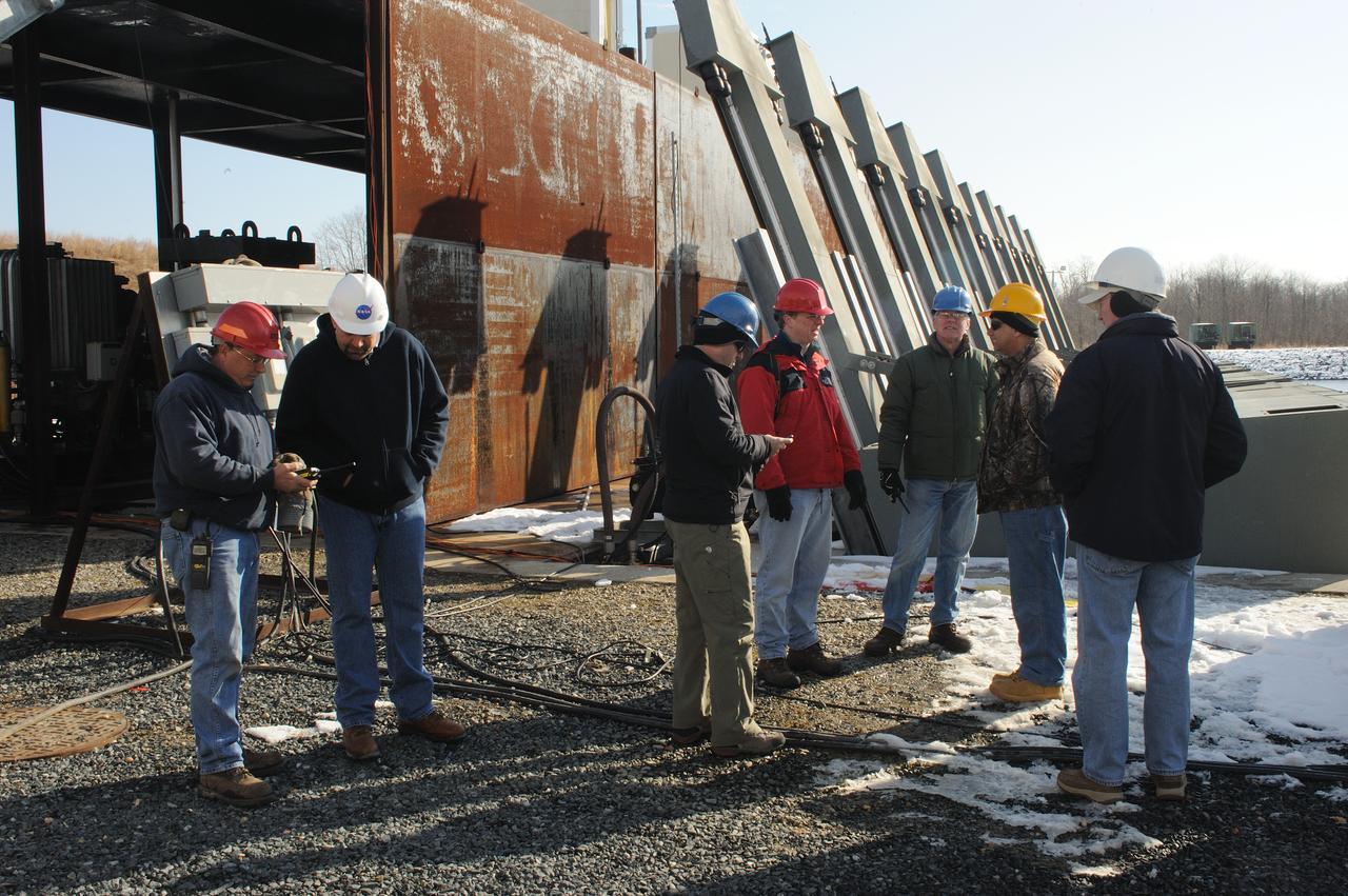 Crew Module Water Landing Model Assent  Test site photos at Aberdeen Test Center (Aberdeen, MD)