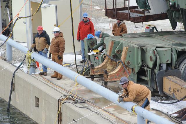NASA image: Crew Module Water Landing Model Assent (CMWLMA)