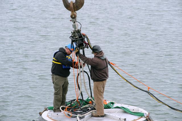 NASA image: Crew Module Water Landing Model Assent (CMWLMA)