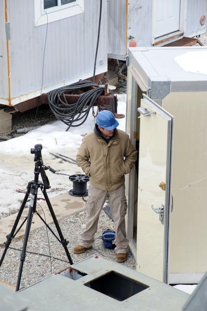 NASA image: Crew Module Water Landing Model Assent (CMWLMA)