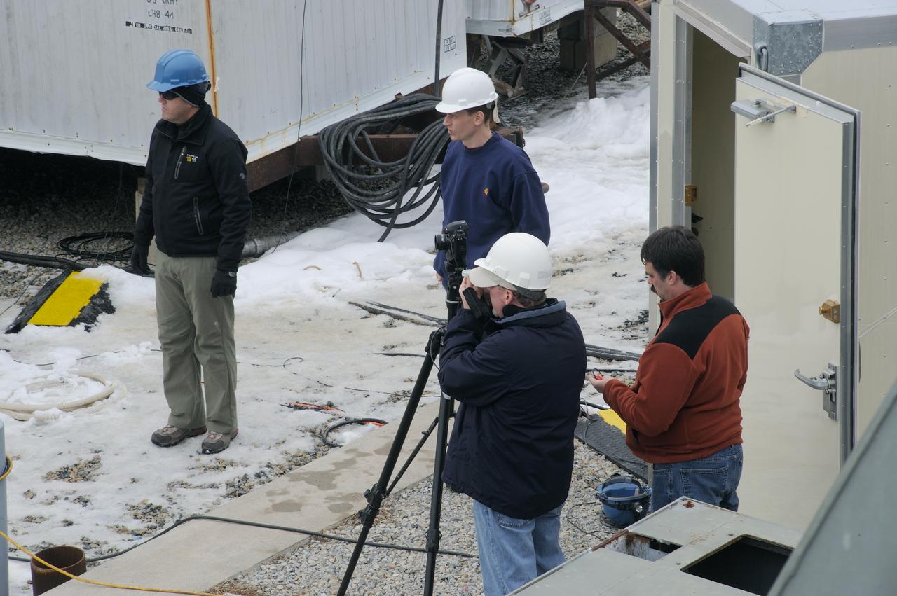 Crew Module Water Landing Model Assent  Test site photos at Aberdeen Test Center (Aberdeen, MD)