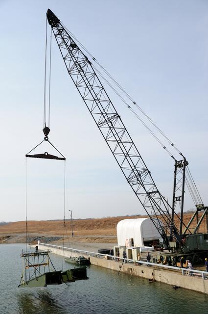 NASA image: Crew Model Water Landing Module Assessment 