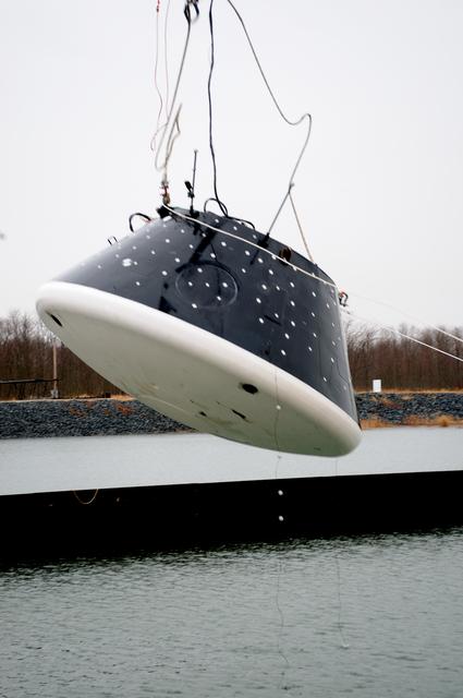 NASA image: Crew Model Water Landing Module Assessment 