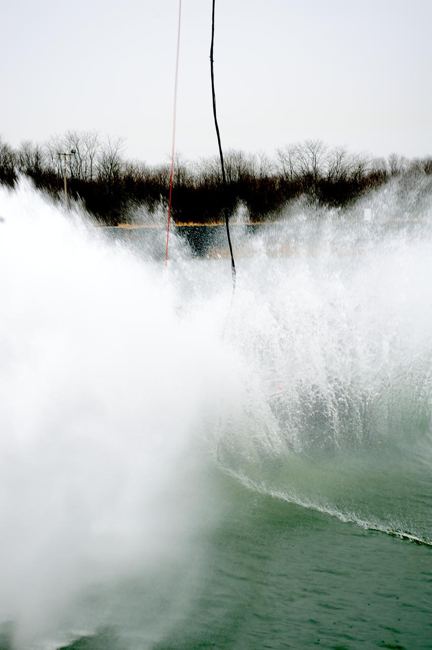 Crew Model Water Landing Module Assessment  Photographs taken at Aberdeen Test Facility  Aberdeen MD. 