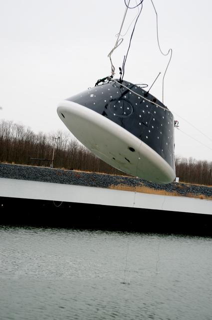 NASA image: Crew Model Water Landing Module Assessment 
