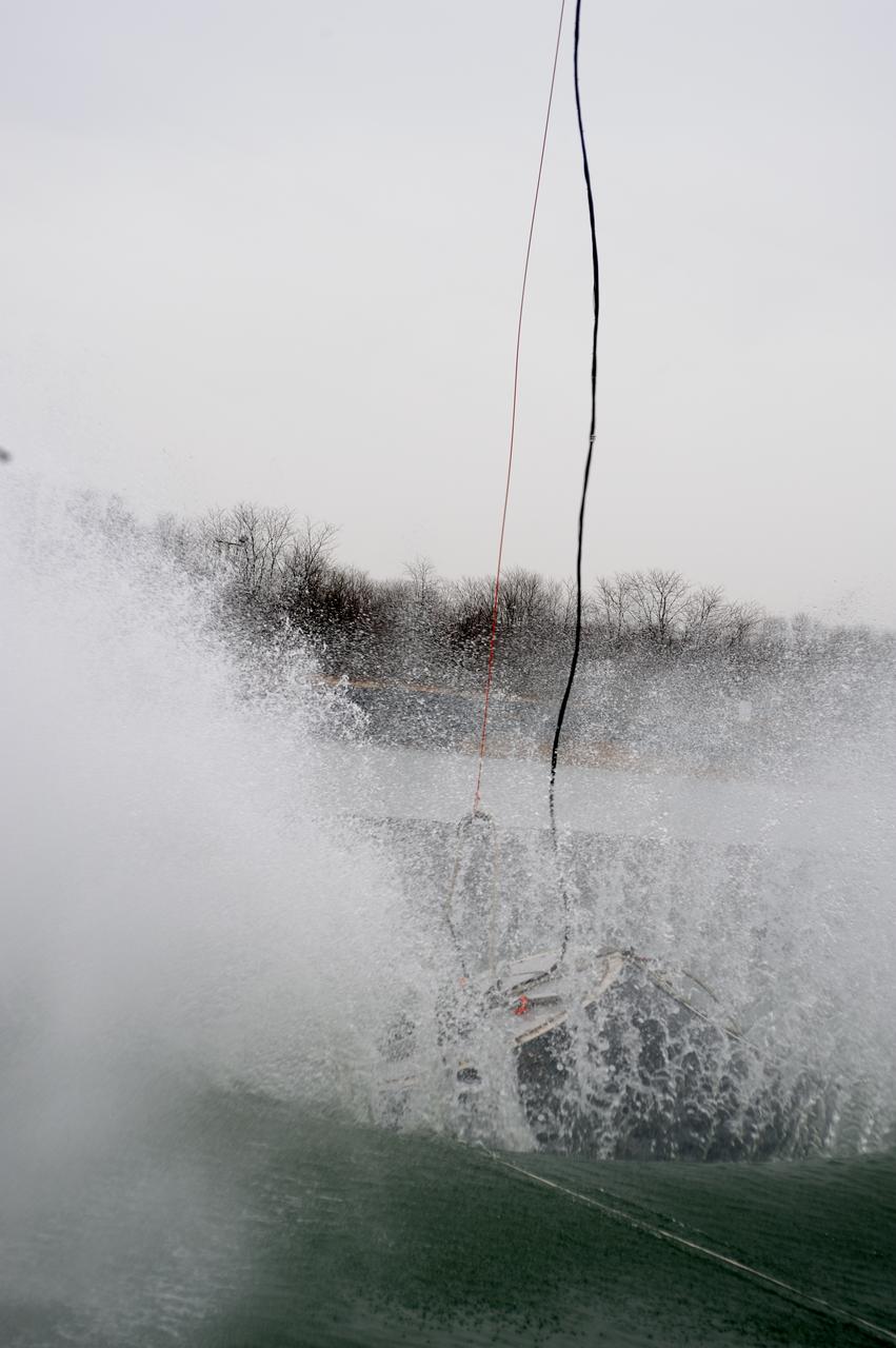 Crew Model Water Landing Module Assessment  Photographs taken at Aberdeen Test Facility  Aberdeen MD. 