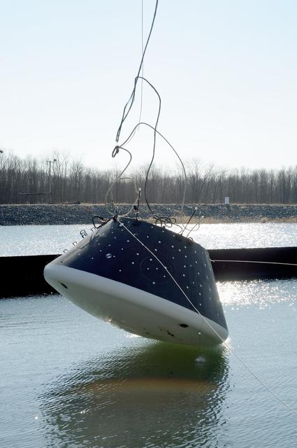 NASA image: Crew Model Water Landing Module Assessment 