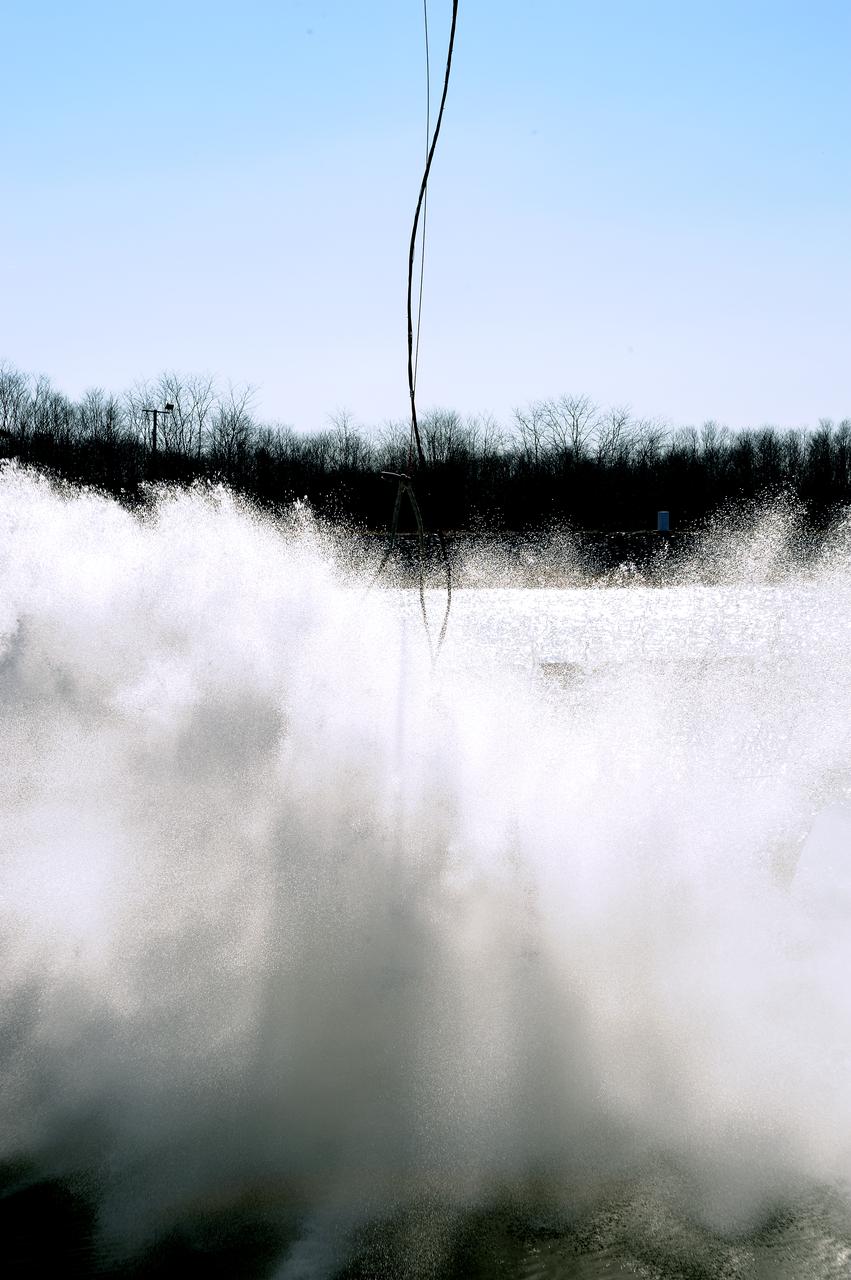 Crew Model Water Landing Module Assessment  Photographs taken at Aberdeen Test Facility  Aberdeen MD. 