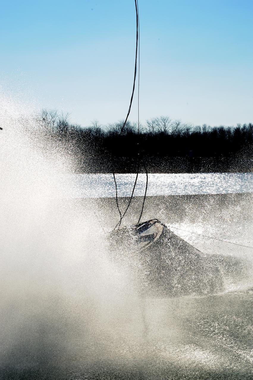 Crew Model Water Landing Module Assessment  Photographs taken at Aberdeen Test Facility  Aberdeen MD. 