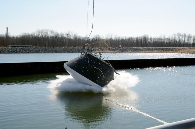 NASA image: Crew Model Water Landing Module Assessment 