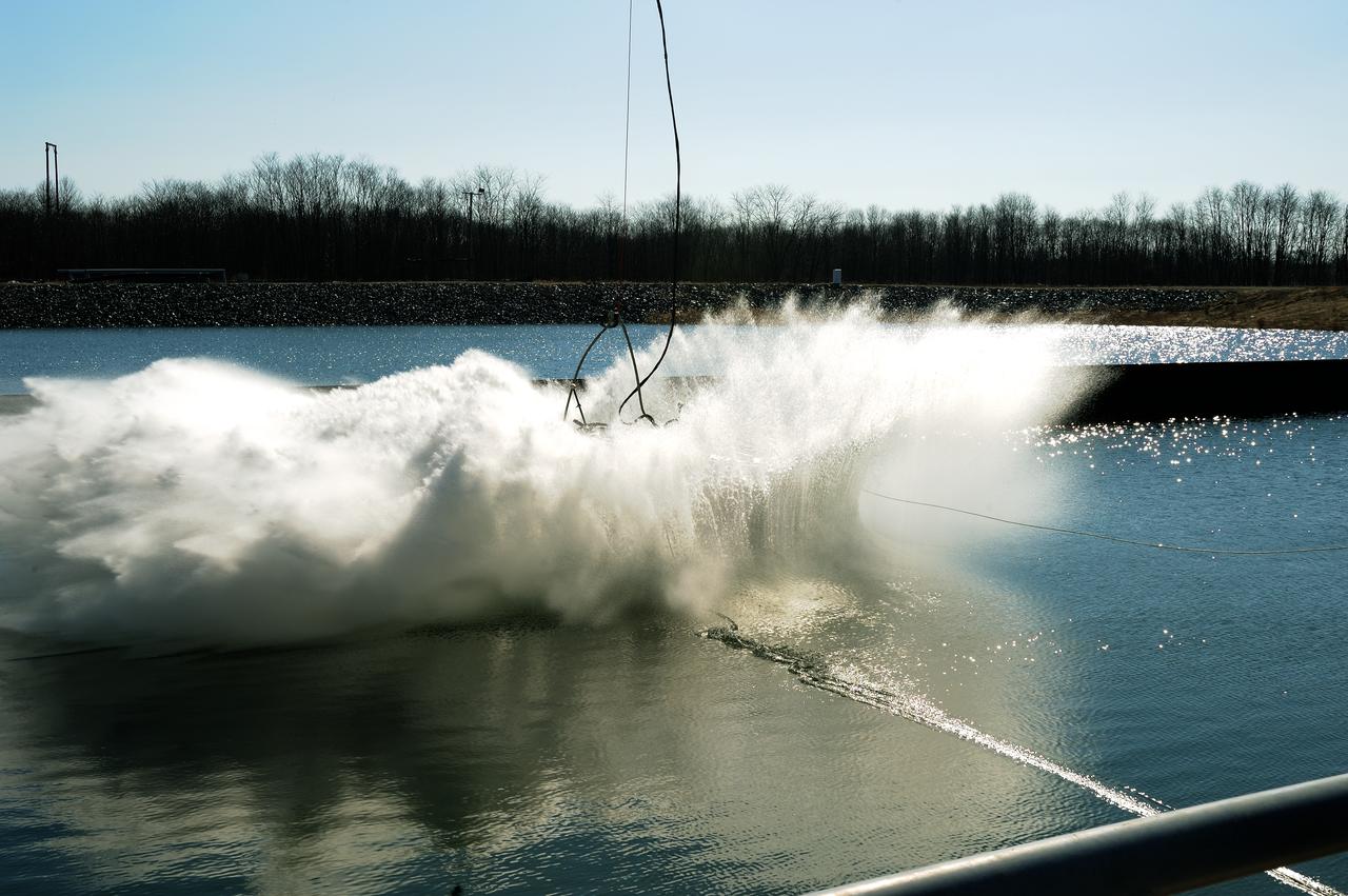 Crew Model Water Landing Module Assessment  Photographs taken at Aberdeen Test Facility  Aberdeen MD. 
