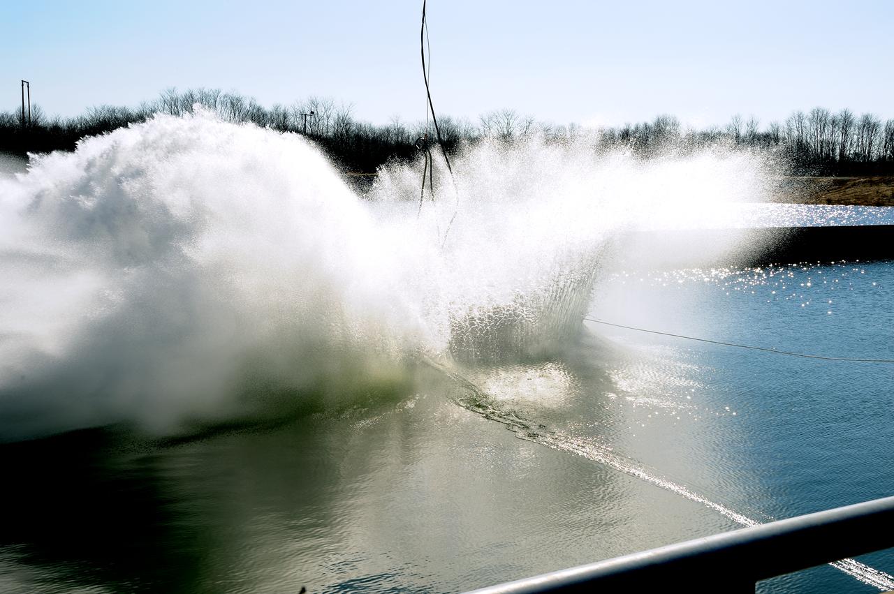 Crew Model Water Landing Module Assessment  Photographs taken at Aberdeen Test Facility  Aberdeen MD. 