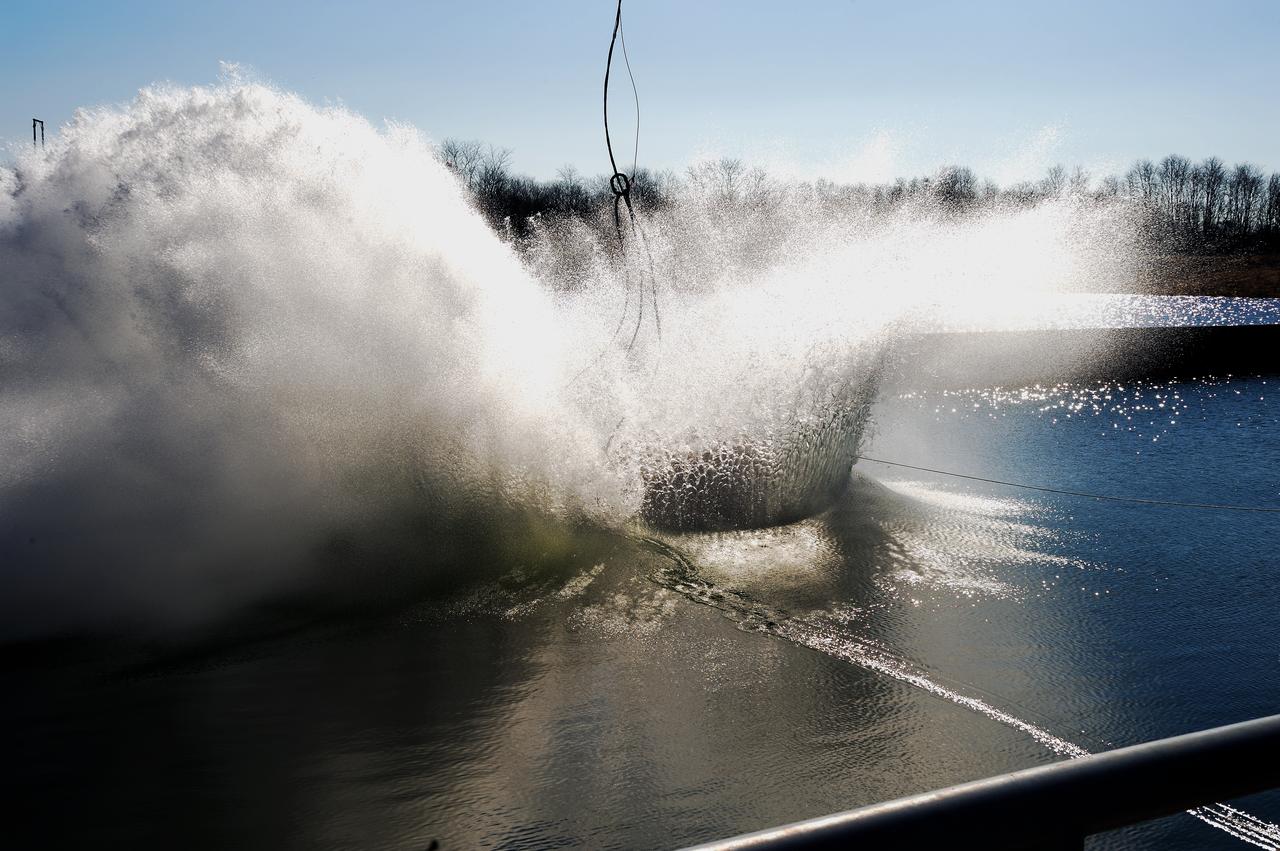 Crew Model Water Landing Module Assessment  Photographs taken at Aberdeen Test Facility  Aberdeen MD. 