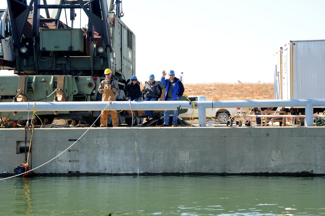 Crew Model Water Landing Module Assessment  Photographs taken at Aberdeen Test Facility  Aberdeen MD. 