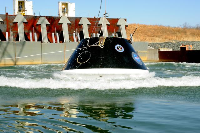 NASA image: Crew Model Water Landing Module Assessment 