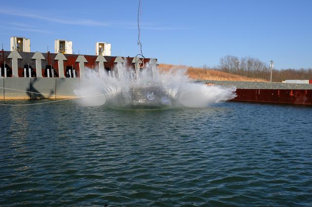 NASA image: Crew Model Water Landing Module Assessment 