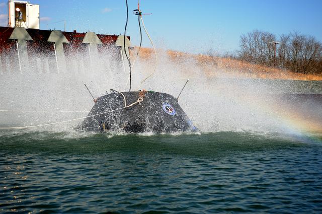 NASA image: Crew Model Water Landing Module Assessment 