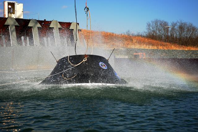 NASA image: Crew Model Water Landing Module Assessment 