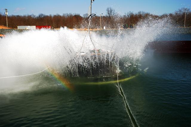 NASA image: Crew Model Water Landing Module Assessment 