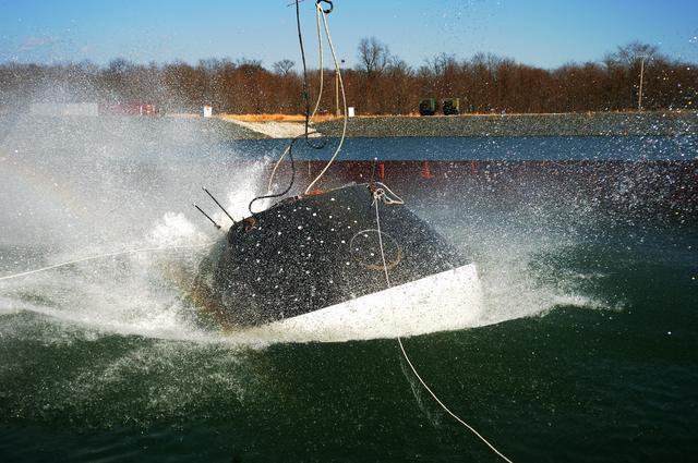 NASA image: Crew Model Water Landing Module Assessment 