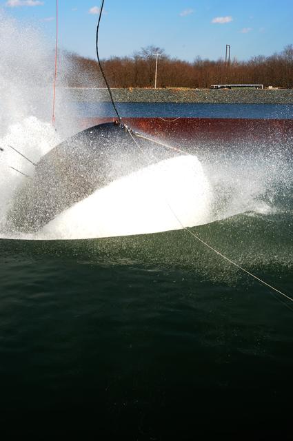 NASA image: Crew Model Water Landing Module Assessment 
