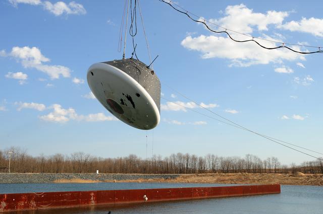 NASA image: Crew Model Water Landing Module Assessment 