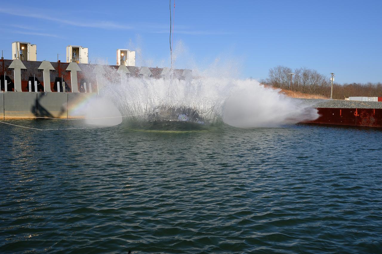Crew Module Water Landing Model Assessment  (CMWLMA) Test site photos at Aberdeen Test Center  Aberdeen Maryland