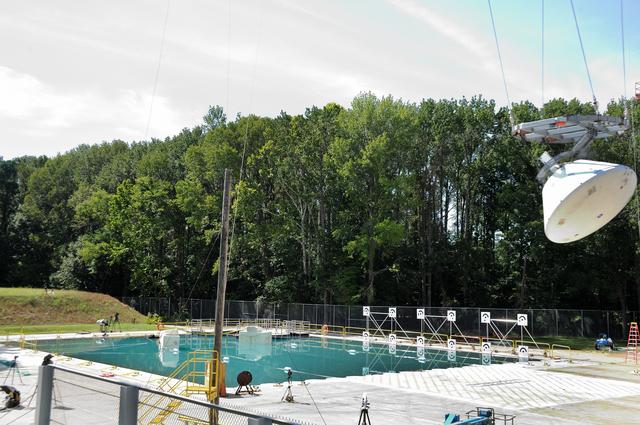 NASA image: Orion Project SPLASH BTA Water Impact POT #3