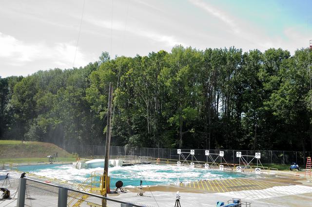 NASA image: Orion Project SPLASH BTA Water Impact POT #3