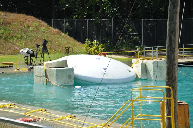 NASA image: Orion Project SPLASH BTA Water Impact POT #3