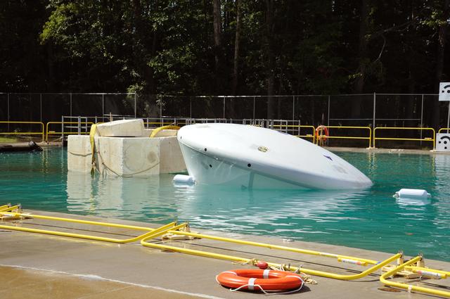 NASA image: Orion Project SPLASH BTA Water Impact POT #3