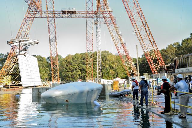NASA image: ORION Project-(SPLASH) Structural Passive Landing Attenuation fo