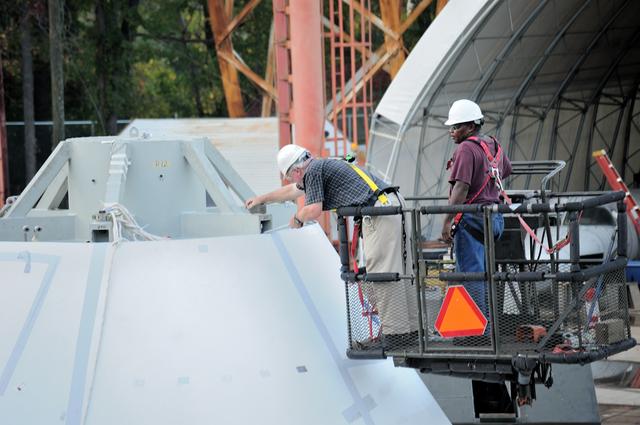 NASA image: ORION Project-(SPLASH) Structural Passive Landing Attenuation fo