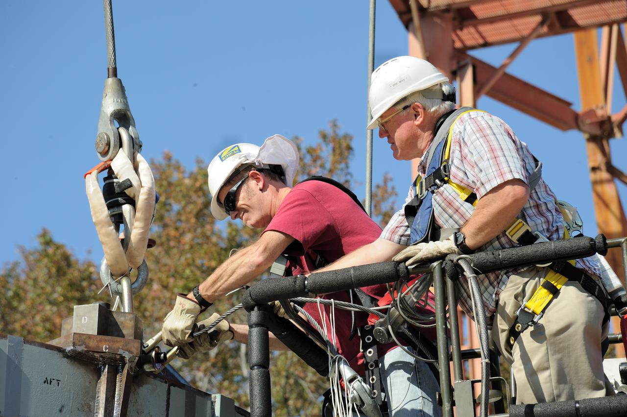 ORION Project-(SPLASH) Structural Passive Landing Attenuation for Survivability of Human Crew (BTA) Boiler Plate Test Article Water Impact Test-P1T#2  Tested at the Hydro Impact Basin at the Landing and Impact Research Facility (Gantry)