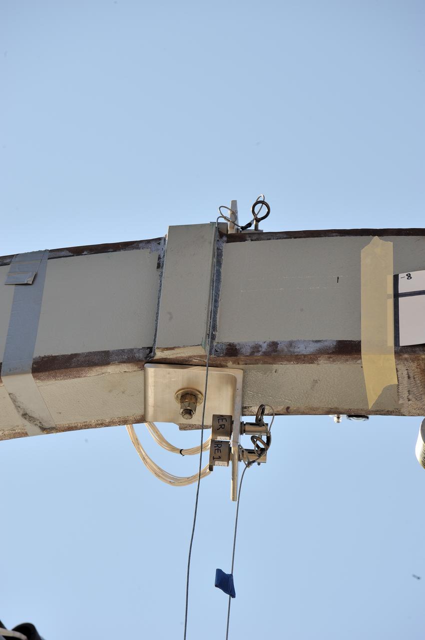 ORION Project-(SPLASH) Structural Passive Landing Attenuation for Survivability of Human Crew (BTA) Boiler Plate Test Article Water Impact Test-P1T#2  Tested at the Hydro Impact Basin at the Landing and Impact Research Facility (Gantry)