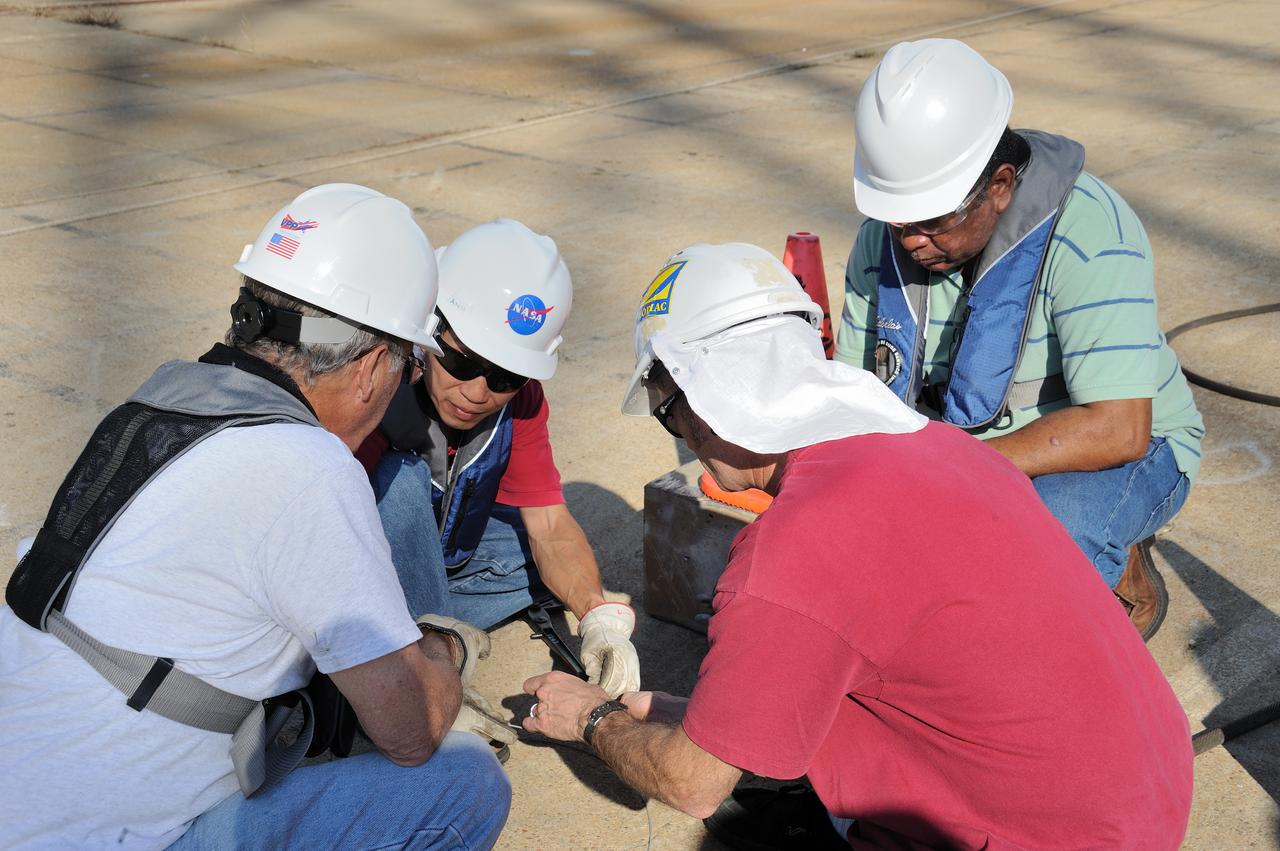 ORION Project-(SPLASH) Structural Passive Landing Attenuation for Survivability of Human Crew (BTA) Boiler Plate Test Article Water Impact Test-P1T#2  Tested at the Hydro Impact Basin at the Landing and Impact Research Facility (Gantry)