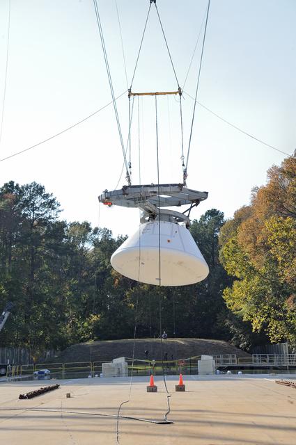 NASA image: ORION Project-(SPLASH) Structural Passive Landing Attenuation fo