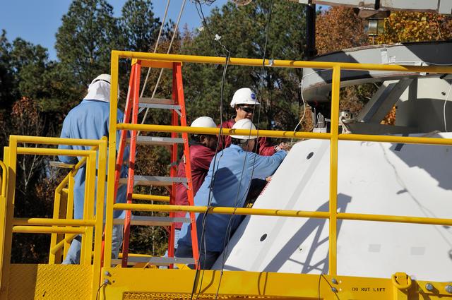 NASA image: ORION Project-(SPLASH) Structural Passive Landing Attenuation fo