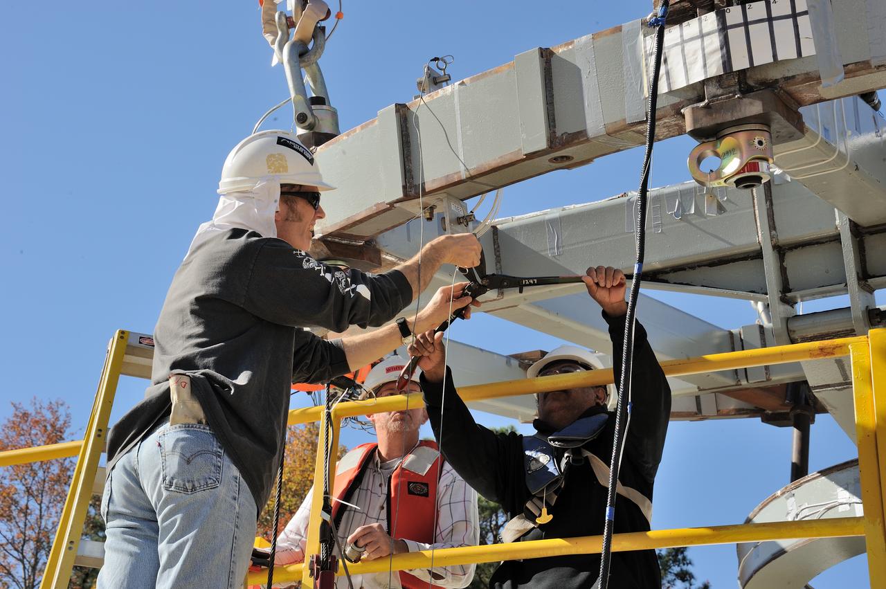 ORION Project-(SPLASH) Structural Passive Landing Attenuation for Survivability of Human Crew (BTA) Boiler Plate Test Article Water Impact Test-Pot Phase"0" Test  Tested at the Hydro Impact Basin at the Landing and Impact Research Facility (Gantry)