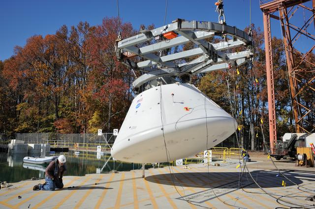NASA image: ORION Project-(SPLASH) Structural Passive Landing Attenuation fo