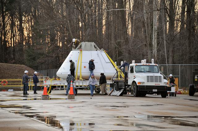 NASA image: ORION Project-(SPLASH) Structural Passive Landing Attenuation fo