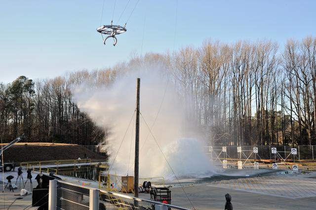 NASA image: ORION Project-(SPLASH) Structural Passive Landing Attenuation fo