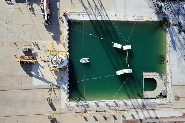 NASA image: ORION Project-(SPLASH) Structural Passive Landing Attenuation fo