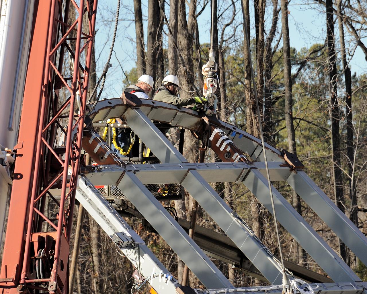 ORION Project-(SPLASH) Structural Passive Landing Attenuation for Survivability of Human Crew (BTA) Boiler Plate Test Article Water Impact Test-PIT  Test-2 Tested at the Hydro Impact Basin at the Landing and Impact Research Facility (Gantry)